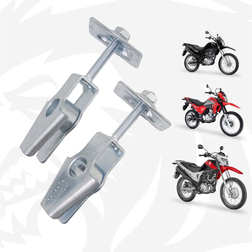 Esticador de Corrente Completo Bros 125-150-160 Strada XRE 190 NX XLR Modelo Original — imagem 2 de 2