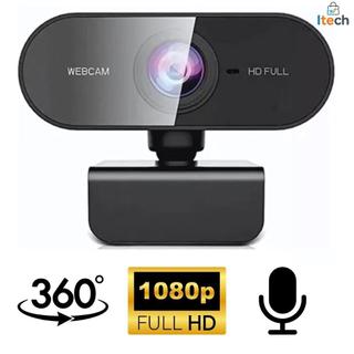 Webcam  Câmera Full Hd 1080p Microfone Pc Notebook Home Office-itech
