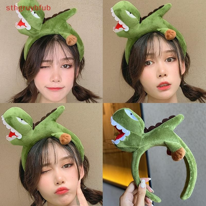 STHB Acessórios De Animais Adoráveis Para Festa , Argola De Cabelo , Tubarão , Dinossauro , Desenho Animado , Grampo BR