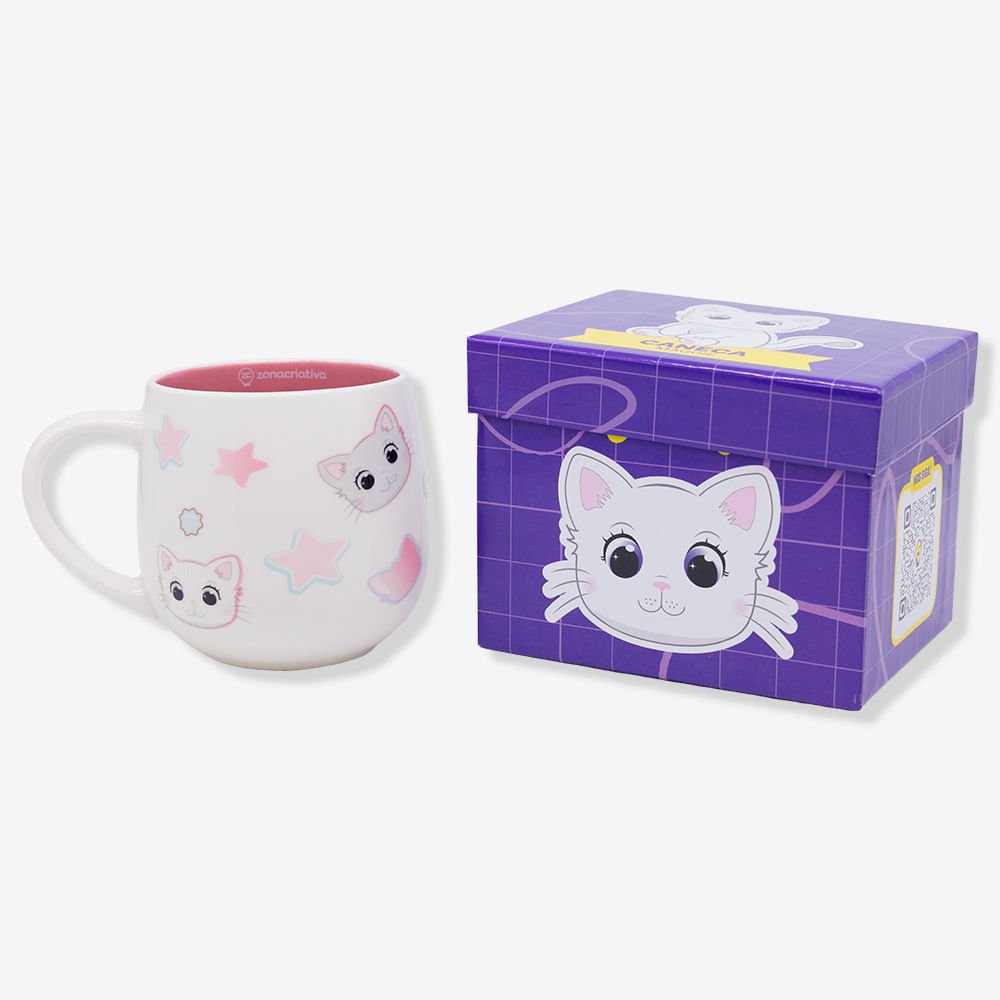 Caneca Maggie Gatolino – Zonacriativa — imagem 2 de 2
