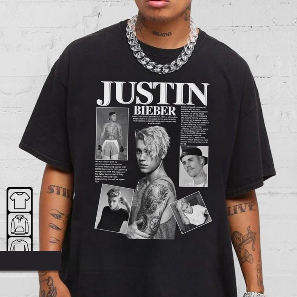 [Camiseta Premium em Algodão Puro]GXG Max Okavango camiseta streetwear unissex oversized estampa clássica justin bieber 