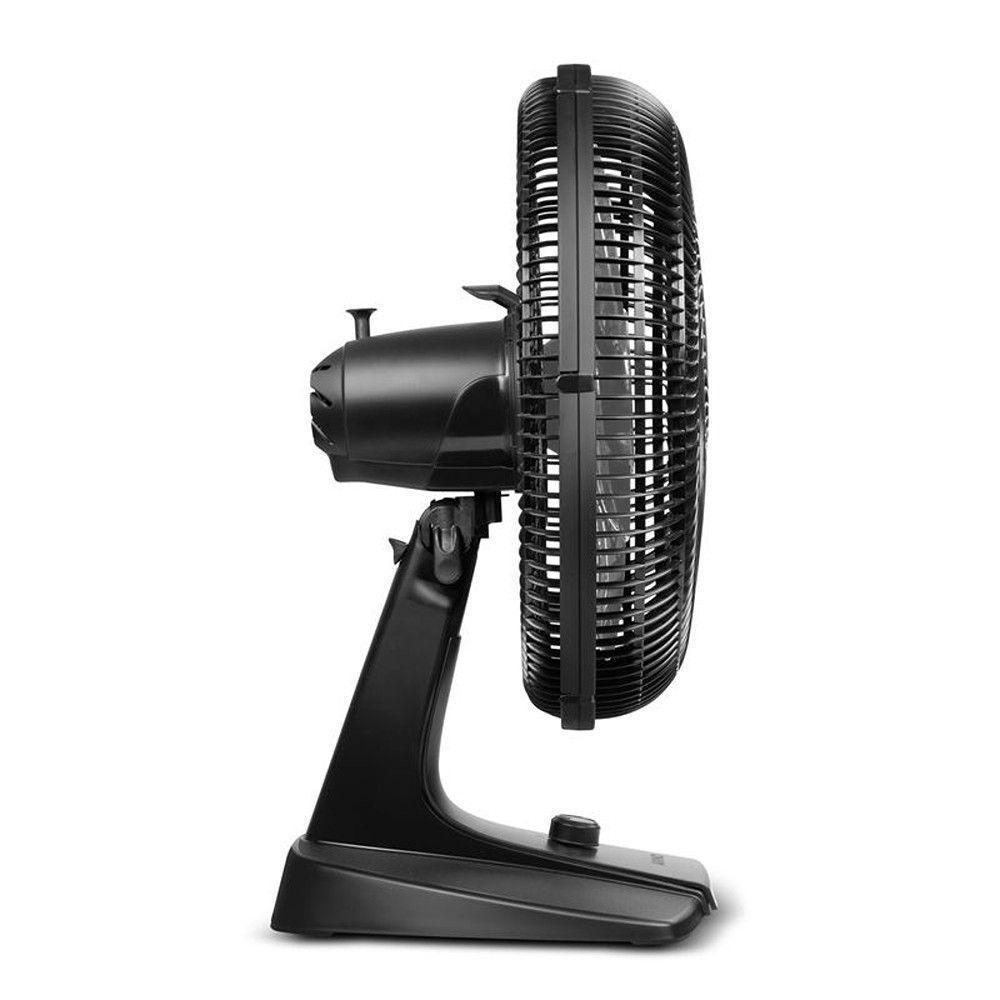 Ventilador de Mesa Arno 140W Preto com Cinza VD2E Essential 3 Velocidades 220V — imagem 2 de 2