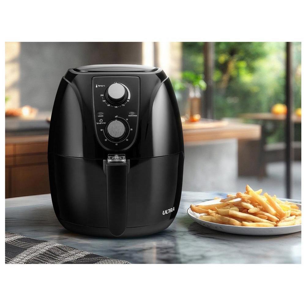 Air Fryer Ultra AF-UT-01 Preta com Timer 3,2L — imagem 2 de 2