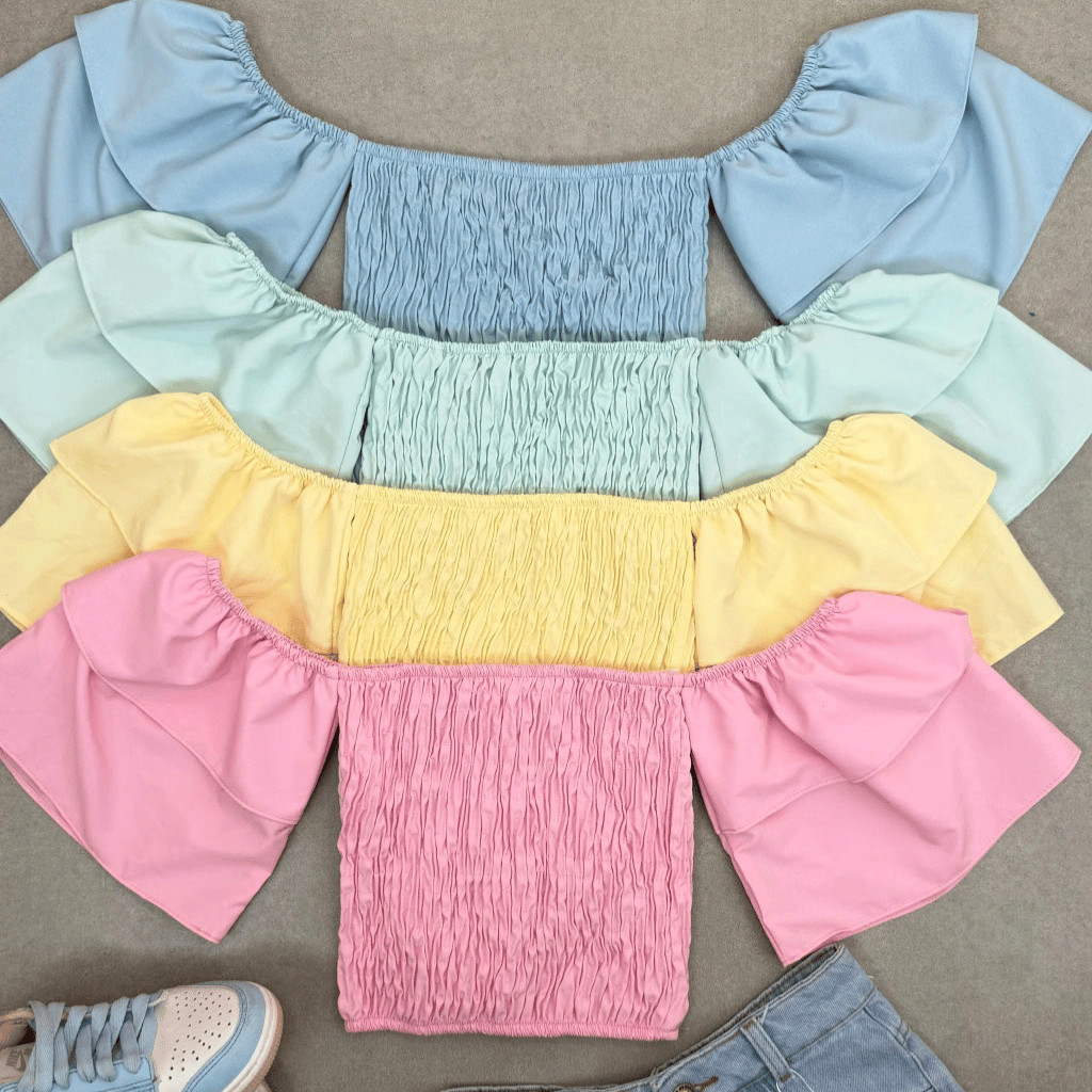Blusa lastex Ana
