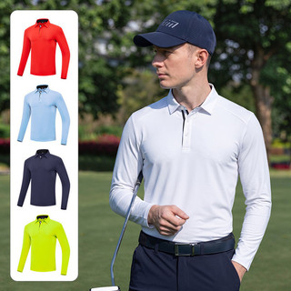 PGM Novo Estilo Roupas de Golfe Camiseta Masculina de Manga Comprida Roupas Masculinas Camisa Esportiva Camisa Polo Top 