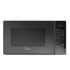 Micro-ondas 20L Prata Porta Espelhada Minuto Fácil Midea