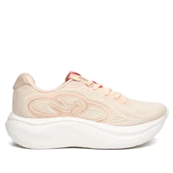 Tênis Feminino Olympikus Rush Hypersox Eleva+ Bege/Salmão