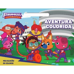 Livro Paramigos imparáveis - Aventura colorida