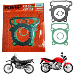 Jogo Juntas Kit A Honda Cbx Xr 250 2001/2008 Kmp Original Motor Moto