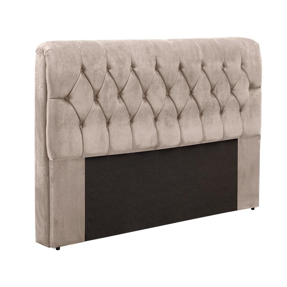 Cabeceira Jasmim Lucca 140cm Casal Painel para Cama Box Palha Elegante em Oferta na Shopee