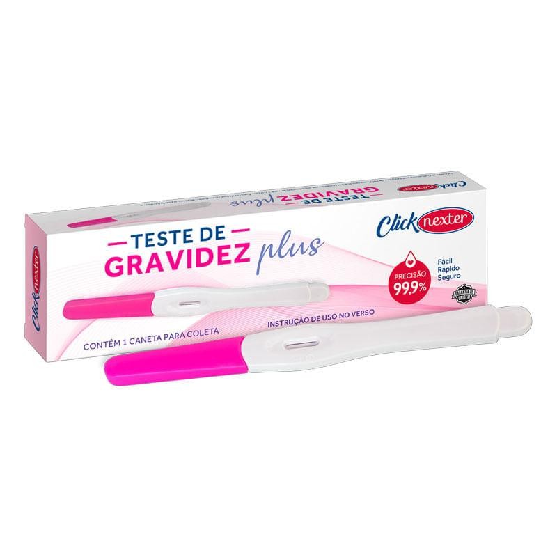 Teste de Gravidez Click Nexter Plus 1 Unidade em Oferta na Shopee