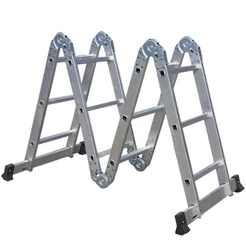 Escada Articulada Alumínio 3X4 Degraus - Prime
