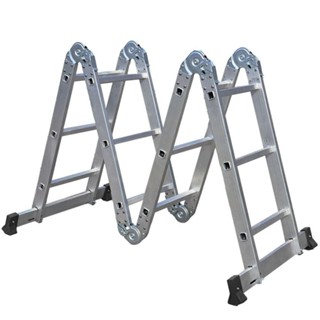 Escada Articulada Alumínio 3X4 Degraus - Prime em Oferta na Shopee