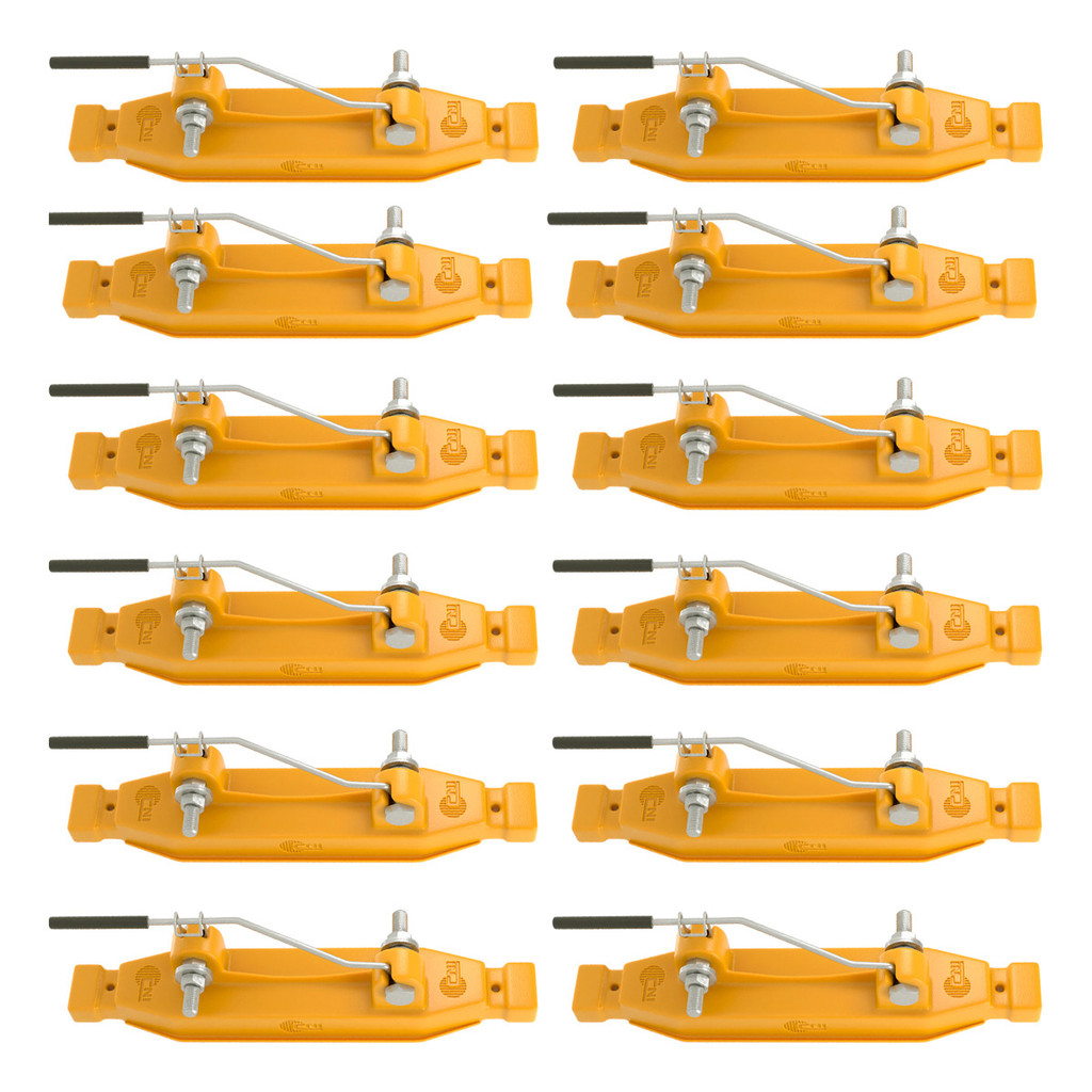 12un Chave Interruptora para Cerca Elétrica Conexão Segura Durável Reforçada Alta Resistência Amarela em Oferta na Shopee