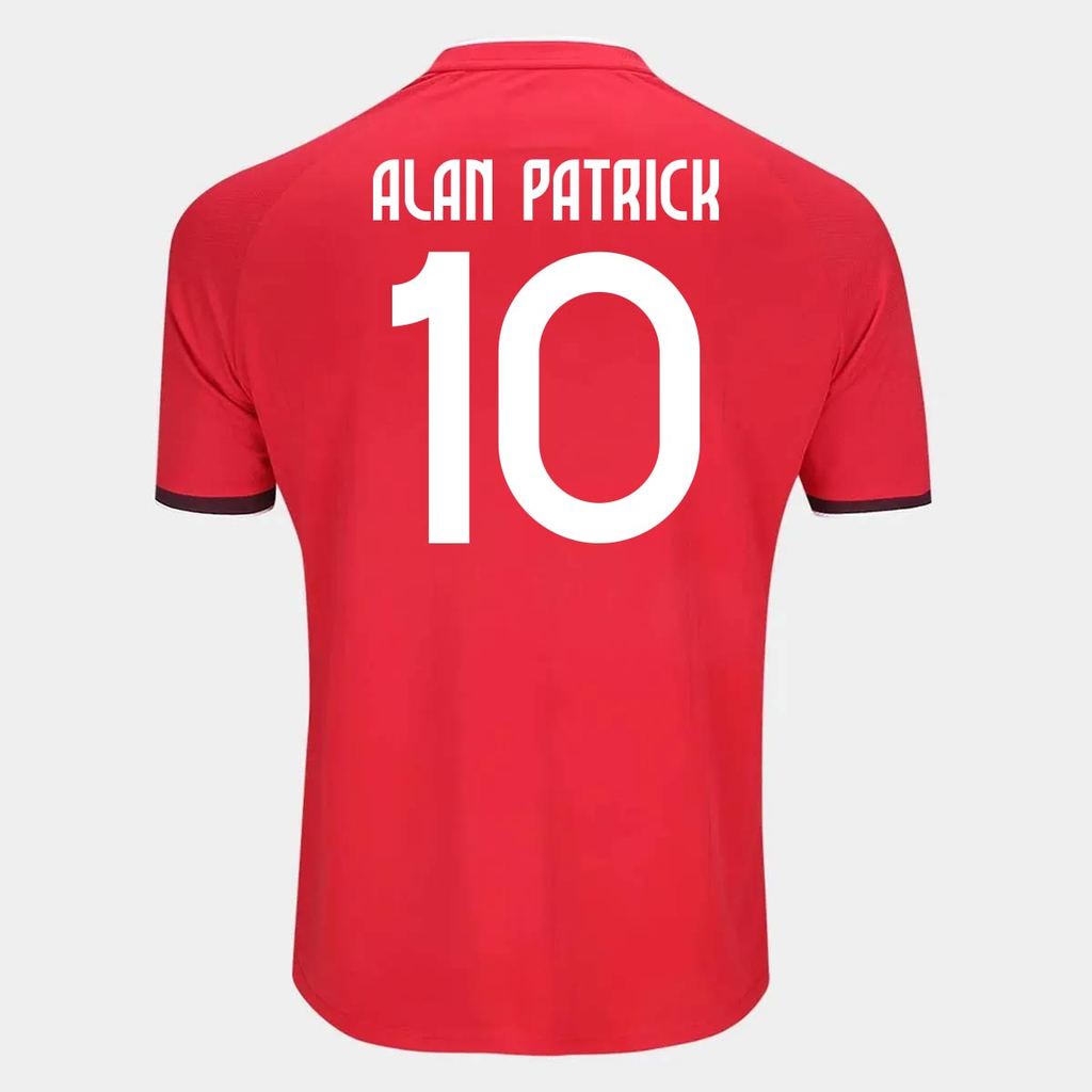Camisa Internacional Power II Vermelha 10 Alan Patrick em Oferta na Shopee