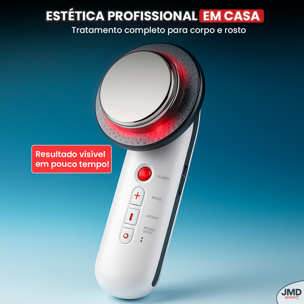 Aparelho Bivolt Portátil Ultrassom Tens Infravermelho Profissional