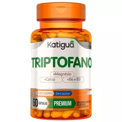 Triptofano + Magnésio - 60 Cápsulas - Katiguá