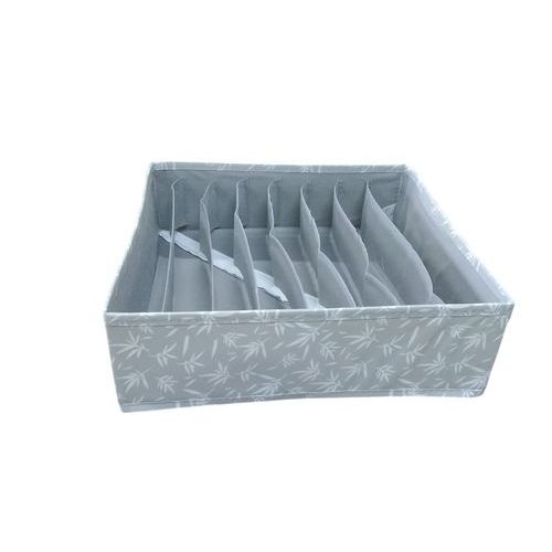 Organizador Gaveta Modular 8 Compartimentos Divisores Reforcado Cinza