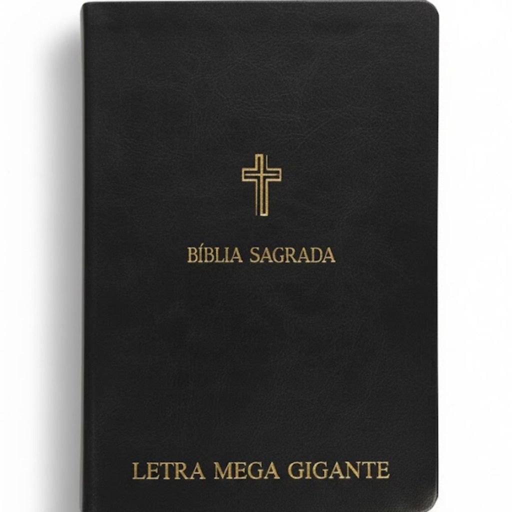 Bíblia Sagrada | ARC | Letra Mega Gigante | Capa Luxo Preta
