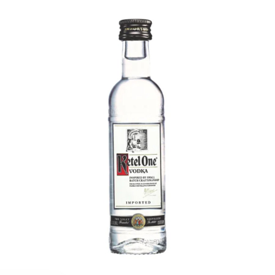 MINIATURA VODKA KETEL ONE 50ML em Oferta na Shopee