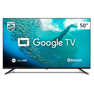 Smart TV Philips 50 4K UHD, Google TV, Dolby Audio - 50PUG7019/78 em Oferta na Shopee