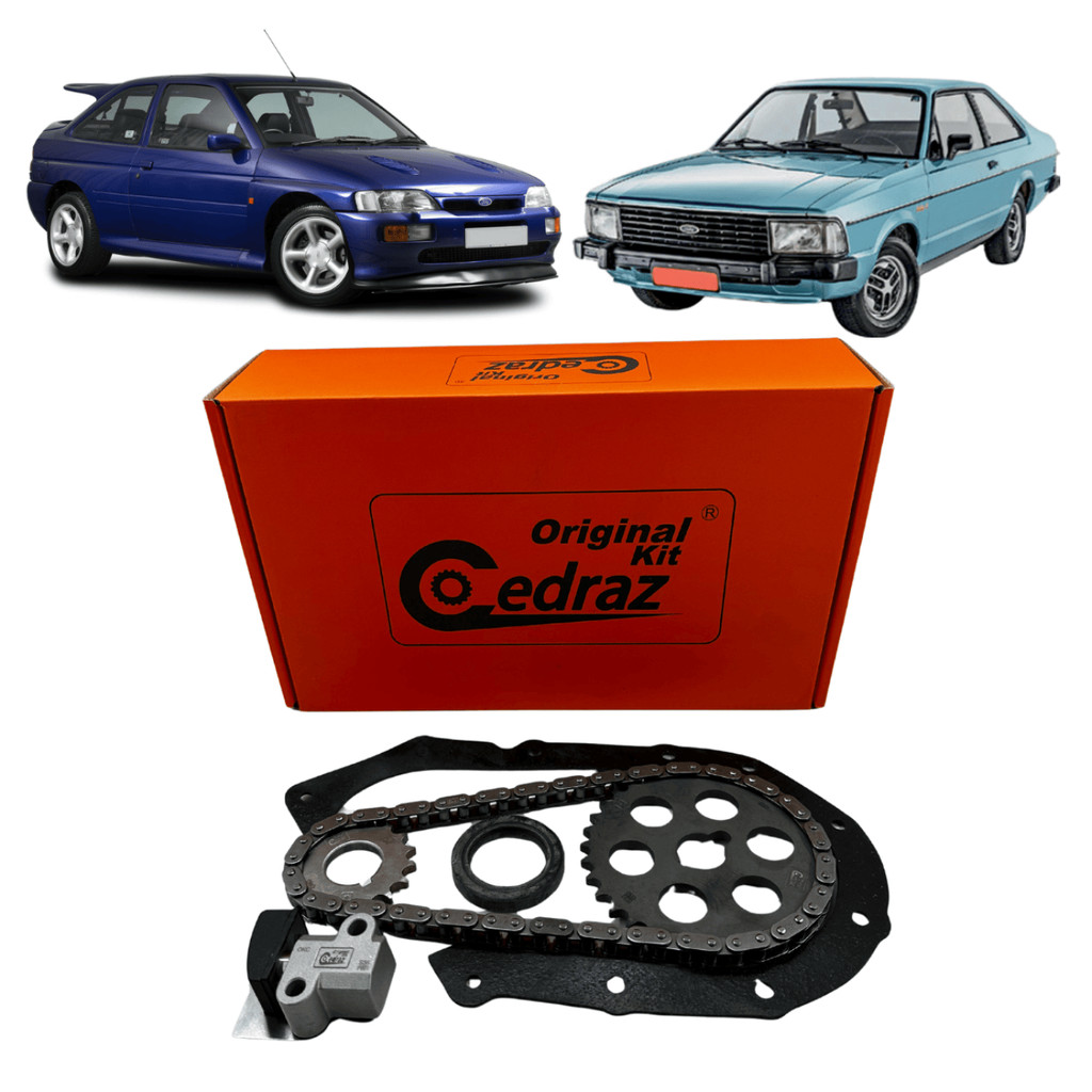 Kit De Distribuição da Corrente  Comando - Verona / Corcel / Del Rey / Escort 1.0 / 1.3 / 1.4 / 1.6 CHT