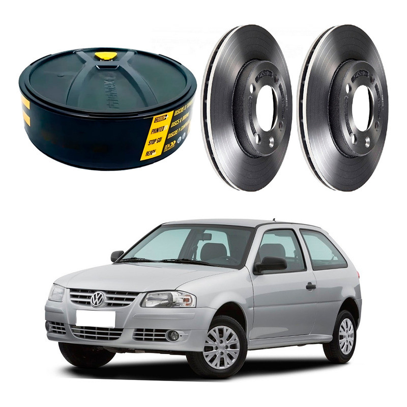 Disco Freio Dianteiro Gol G4 1.6 1.8 2006 A 2013