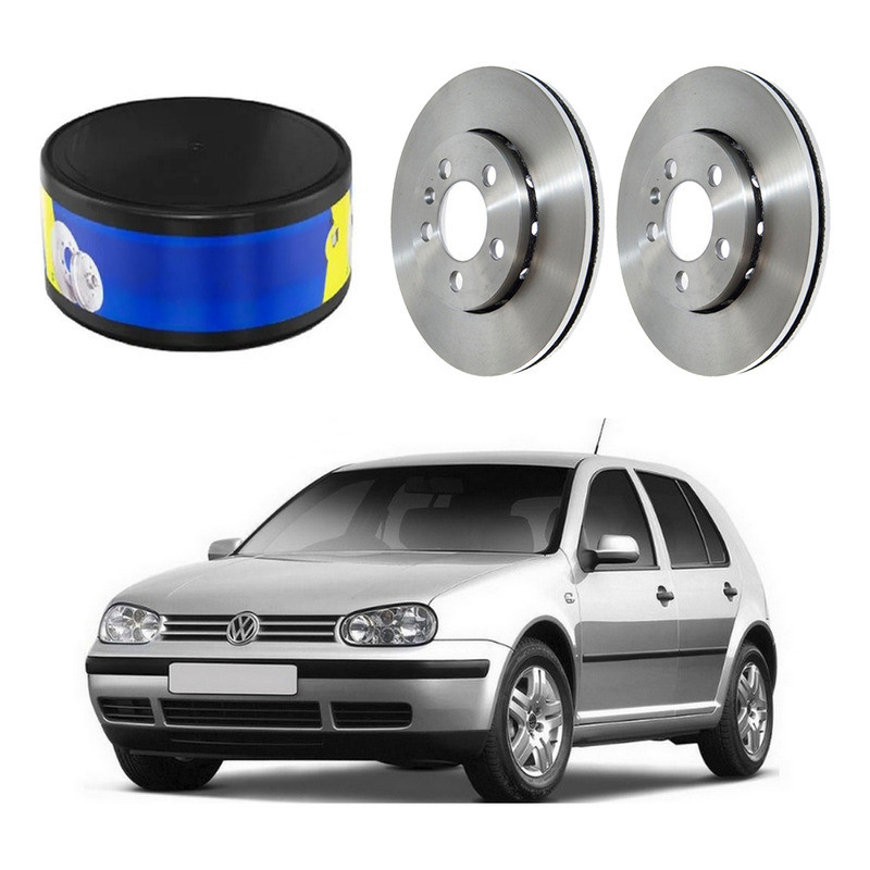 Disco Freio Dianteiro Hipper Golf 1.6 1999 A 2006 em Oferta na Shopee