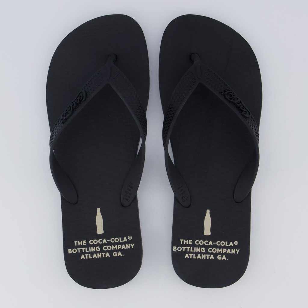Chinelo Coca Cola Idaho Preto