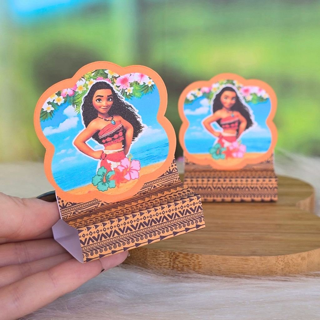 20 a 40 Porta Bis duplo - MOANA - Lembrancinha de festa infantil - PEGUE E MONTE em Oferta na Shopee
