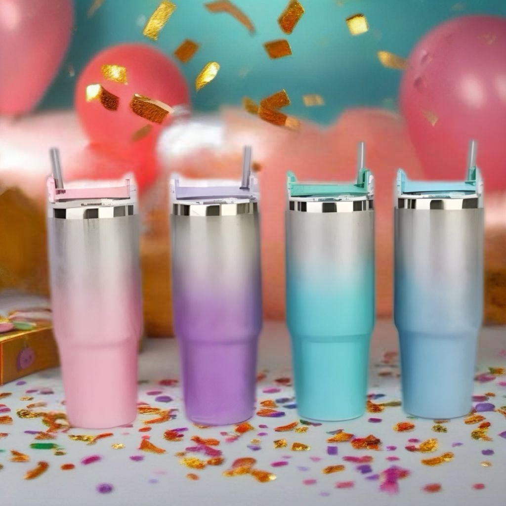 copo isotermico   inox com Tampa  e Canudo 890ml Glitter Brilhoso canudo plastico