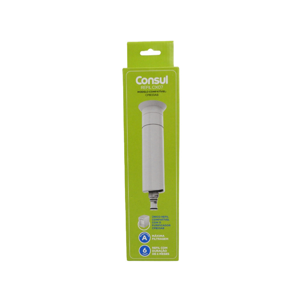 REFIL FILTRO PURIFICADOR CONSUL CPB33A ORIGINAL