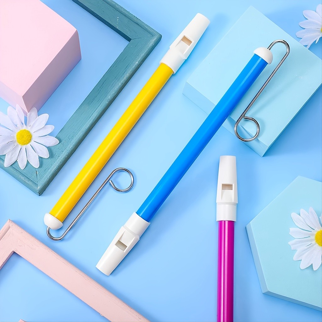 🪈 Apito Deslizante Flauta Yoyo de Plástico ABS – Som Musical Divertido para Crianças