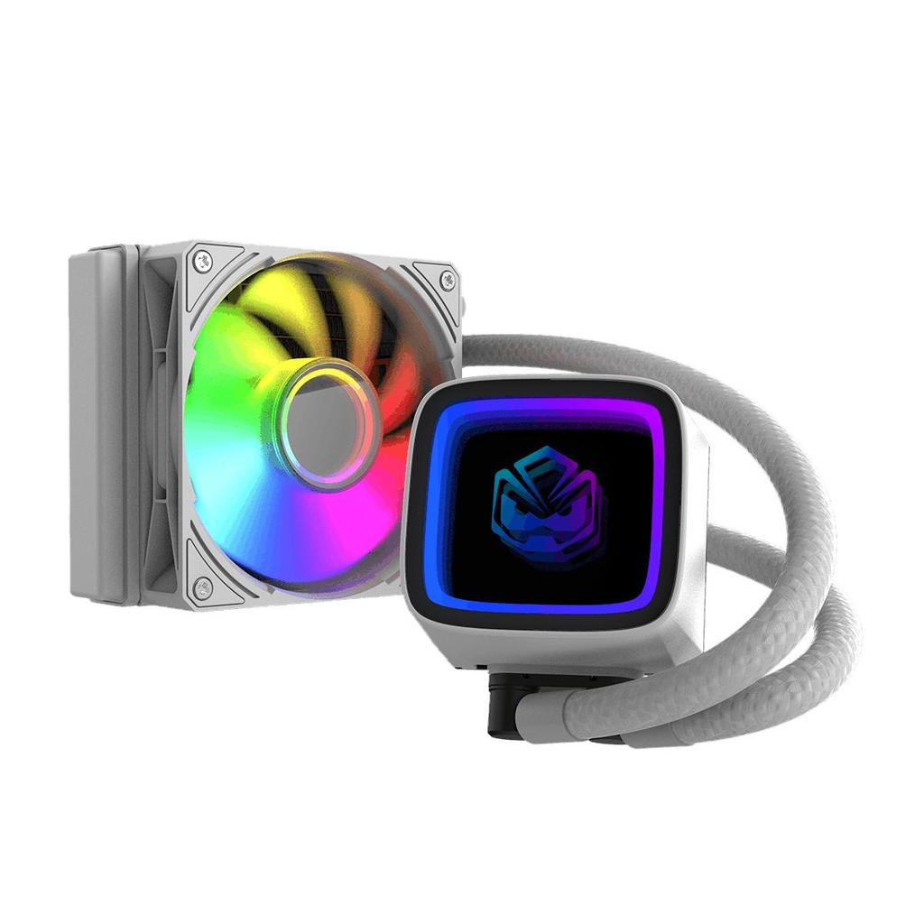 Water Cooler Pcyes Tundra White Ghost Argb 120mm - Wctwg120 — oferta na Shopee