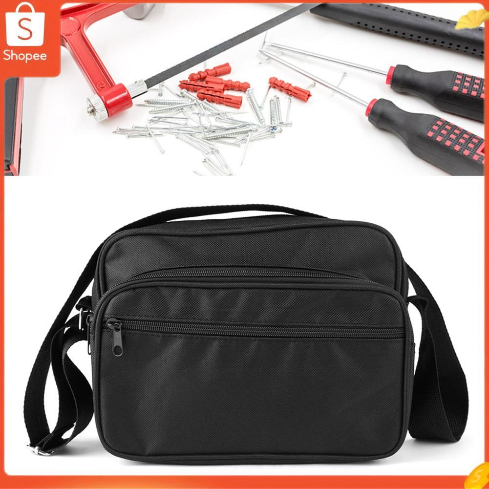 ERYUE Bolsa de ferramentas de hardware Suporte de poliéster durável para ferramentas de uso profissional empreiteiros