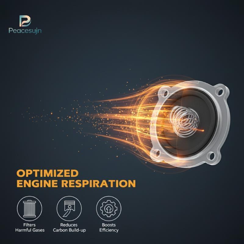 Válvula De Ventilação Do Cárter Peacesujn Para Motor 4JB1 4HF1 4HF2 Substituição De PCV De Alto Desempenho Acessórios Cr