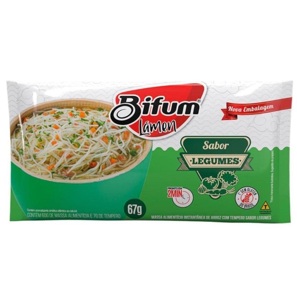 BIFUM MASSA INSTANTÂNEA LEGUMES 30X67G