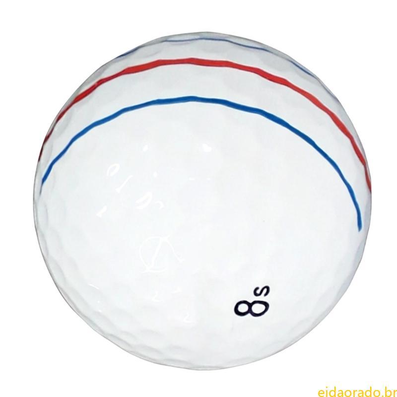 Materiais Compostos Avançados Golf 3 Designs Alinhamento Linhas Para Ótimas Distâncias Voo E Jogo Nível