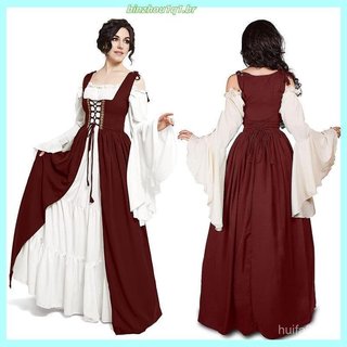 Novidades: Vestido de Pirata Irlandês Vintage Medieval para Performance 88998899 P2K0