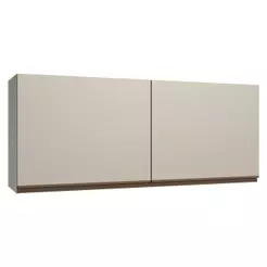 Armário Aéreo 120 cm 2 Portas Crema Nice Madesa