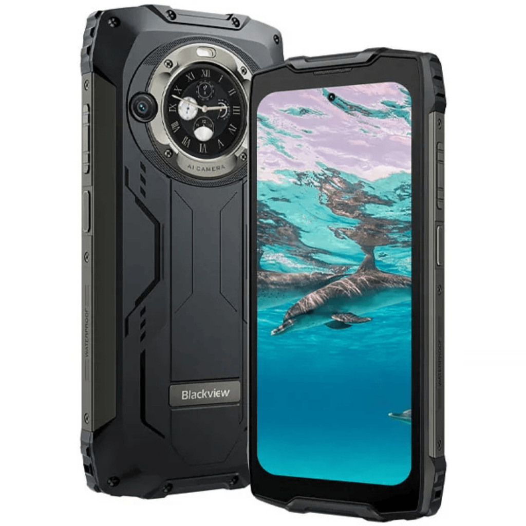 Smartphone Blackview BV9300 Pro – NFC – Dual SIM – 256GB / 12GB RAM – Display 6.7" – Câmeras 64MP + 8MP – Selfie 32MP