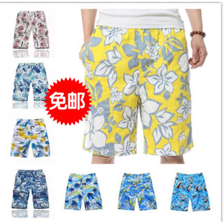 Promoção Novo estilo de meia-idade idosos terno shorts algodão cintura alta Plus Size shorts calças médias verão idosos 