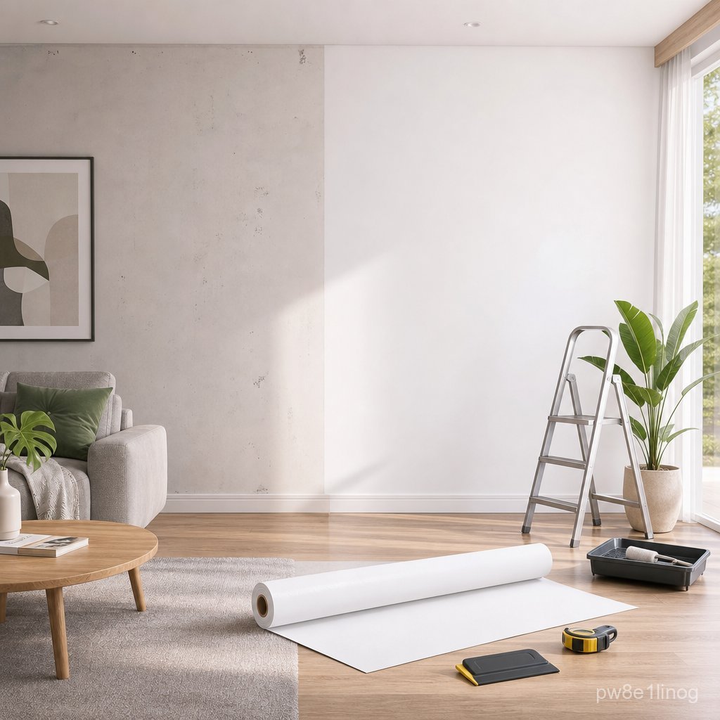 5 Pcs Branco Adesivo De Parede Fácil Aplicar Ambientes Vários Estilos Vários Ótimo Custo-…