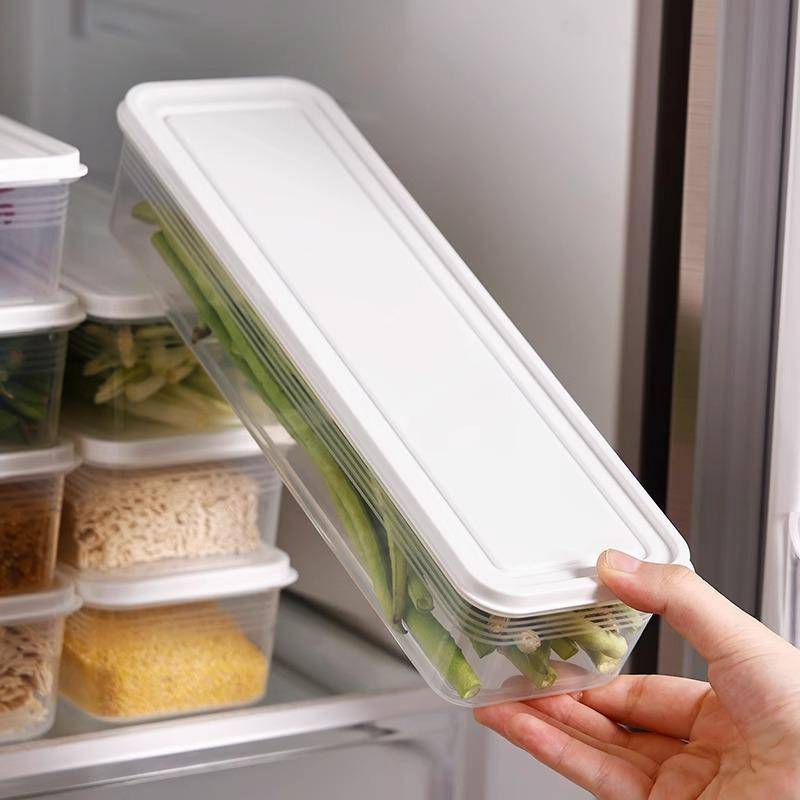 TSBR Recipientes De Armazenamento De Alimentos De Grande Capacidade Organizador De Plástico Hermético De 4 Pa Para Armár