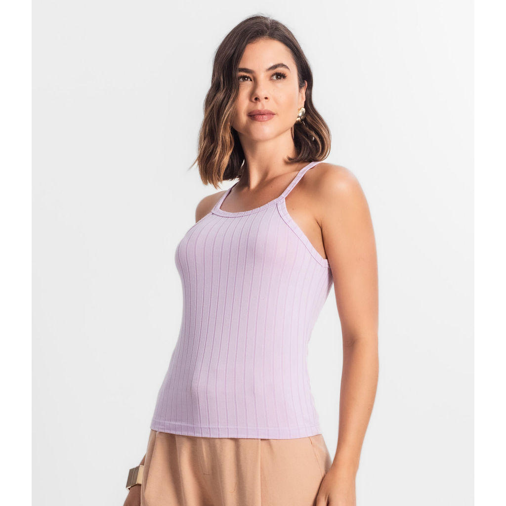 Regata Feminina Infinita Cor Roxo