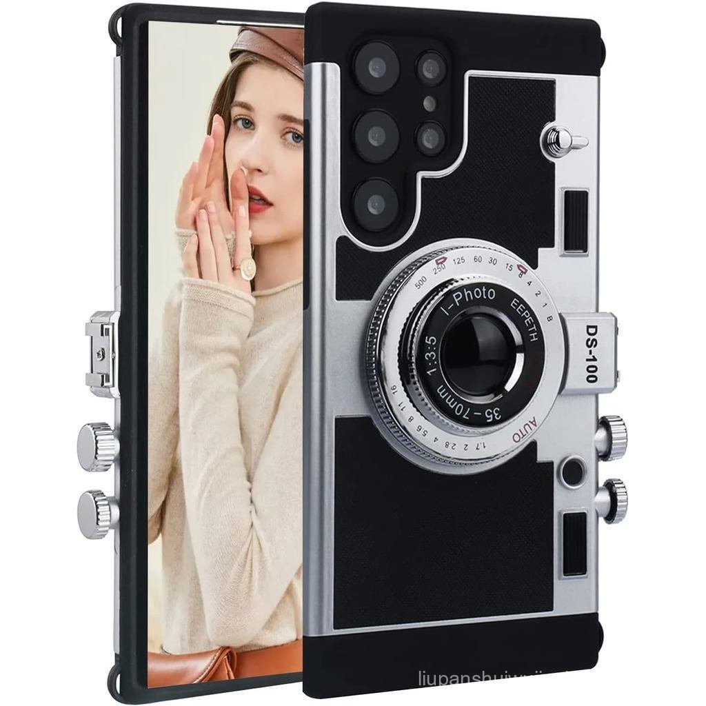 Capa para celular Samsung Galaxy S25 Ultra, com proteção para câmera, fofa e úni