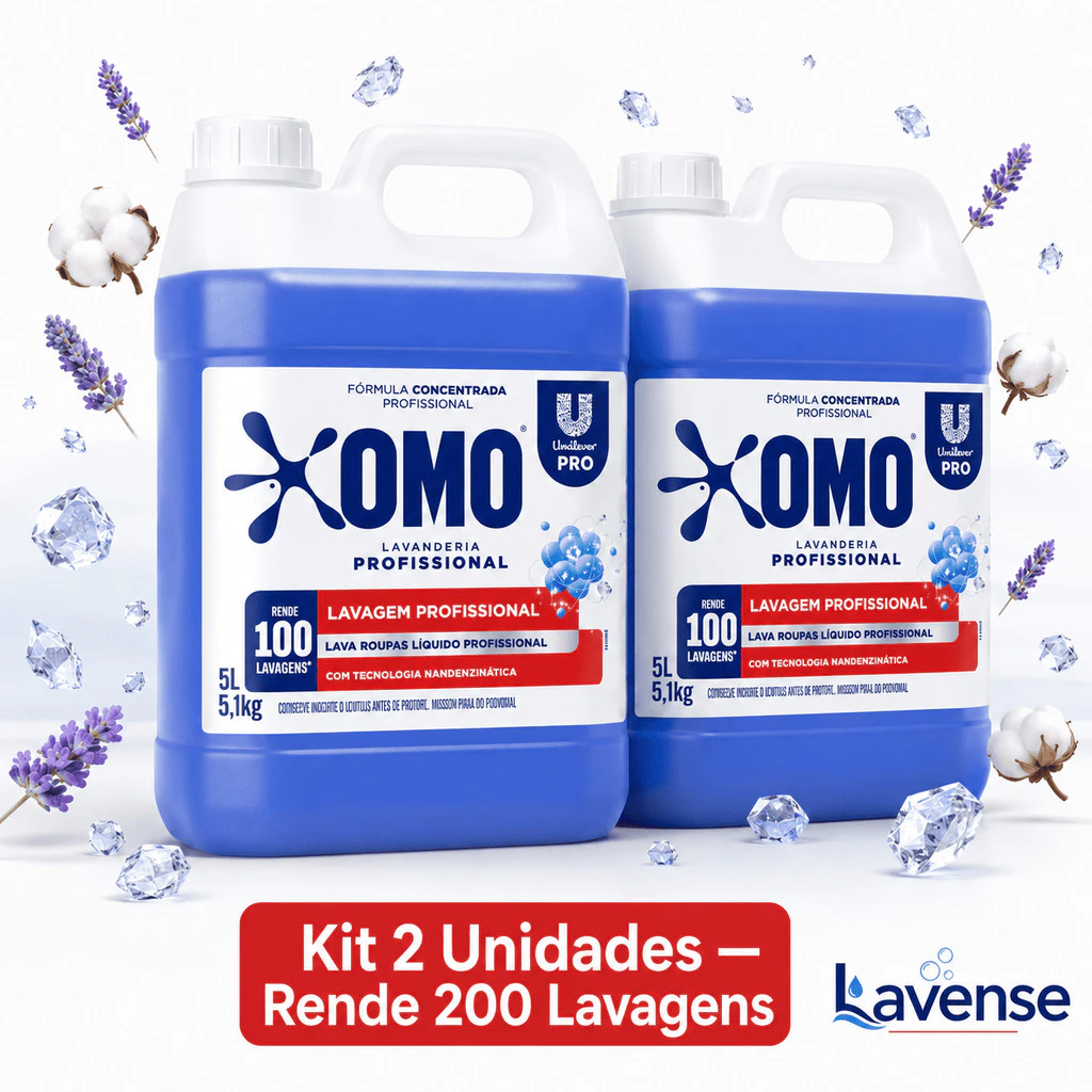 Sabão Líquido 5L Custo Benefício Concentrado Remove Encardido Gordura Suor 100 Lavagens Kit 2 — imagem 1