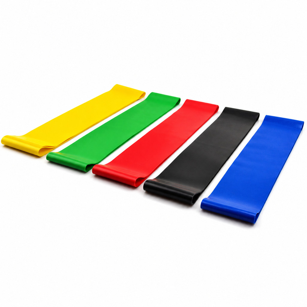 Faixa Elástica De Resistência Ultra Forte Exercícios Fitness Pilates Yoga Fisioterapia Látex