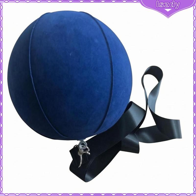 [Lszdy] Bola De Treinamento De Golfe Inflável Superfície Flocada Prática De Balanço Equipamento Esportivo Clipe De Metal