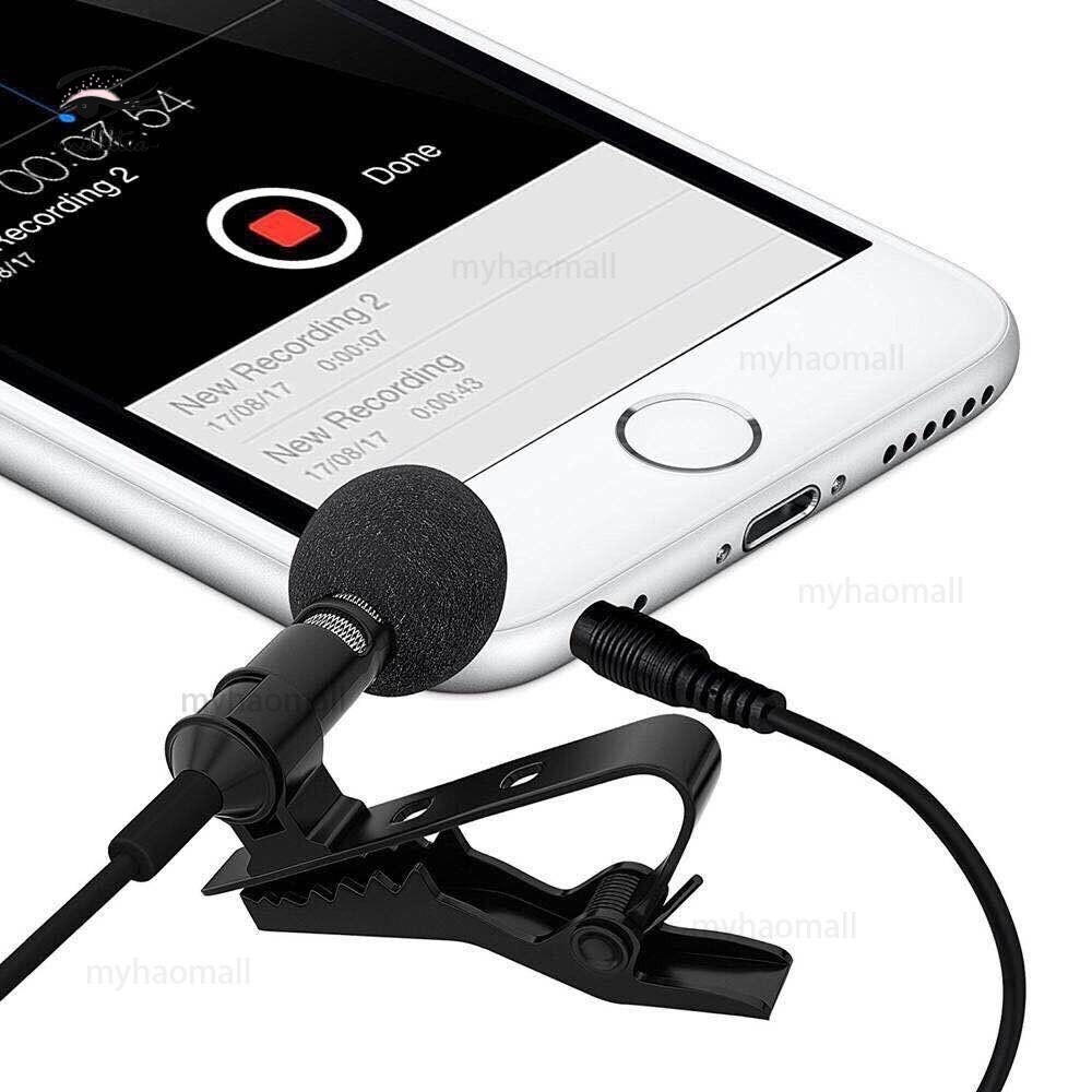 Mini Microfone De Lapela USB-Portátil Para PC , Telefone , Câmera , Laptop